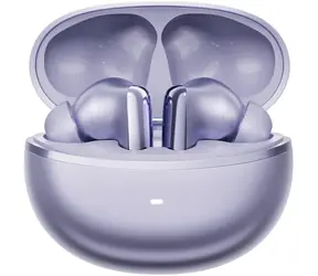 QCY MeloBuds N70 fialová / Bezdrôtové slúchadlá s mikrofónom / TWS / Bluetooth 5.0 / IPX4 / dobíjací box