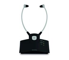 Rozbalené - TechniSat STEREOMAN ISI 3 čierna / bezdrôtové slúchadlá / 2.4GHz / dokovacia stanica / rozbalené