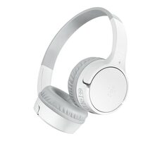 Belkin SOUNDFORM Mini detské bezdrôtové slúchadlá biela / mikrofón / Bluetooth 5.0 / 3.5 mm jack / výdrž až 30 hodín