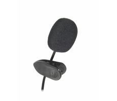 Rozbalené - Esperanza EH178 čierna / Mini mikrofón s klipom / 3.5 mm jack / 1.5 m kábel / rozbalené