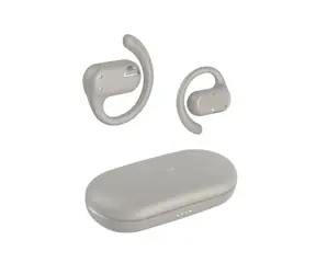 HAMA Spirit Open béžové / bezdrôtové slúchadlá / Bluetooth / open-ear / klip