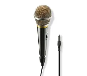 HAMA Vocal Pre šedá-strieborná / dynamický mikrofón / XLR / jack 6,35 mm / kov