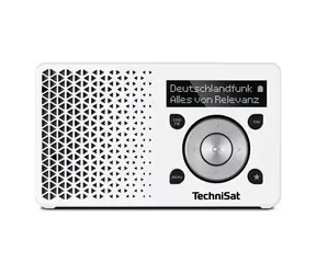 TechniSat DIGITRADIO 1 biela-strieborná
