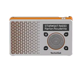 TechniSat DIGITRADIO 1 strieborná-oranžová