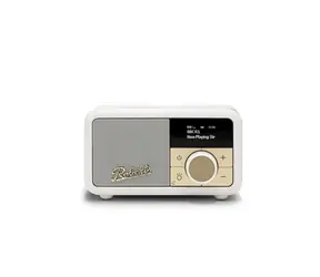 Roberts Radio Revival Petite 2 Cream / Prenosné rádio / DAB+ a FM / USB-C / BT / LCD Displej / 3.5mm 