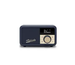 Roberts Radio Revival Petite 2 Midnight Blue / Prenosné rádio / DAB+ a FM / USB-C / BT / LCD Displej / 3.5mm 