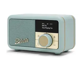 Roberts Radio Revival Petite 2 Duck Egg Blue / Prenosné rádio / DAB+ a FM / USB-C / BT / LCD Displej / 3.5mm 