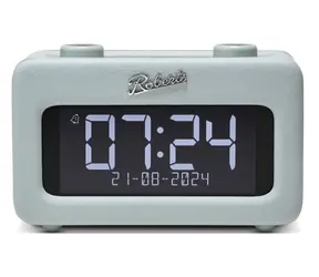 Roberts Radio Revival Rest Duck Egg Blue / Rádiobudík / DAB+ a FM / USB-A / BT / LCD Displej / 3.5mm 