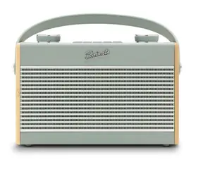 Roberts Radio Rambler Max Duck Egg Blue / Prenosné rádio / DAB+ a FM / USB / BT + Wi-Fi / LCD Displej / 3.5mm 