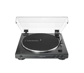 AUDIO TECHNICA AT-LP60XBTBK čierna / Gramofón / Bluetooth / 33.3 & 45 RPM / RCA / 3.5mm Jack / predzosilňovač 