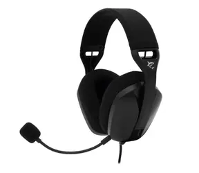 Rozbalené - White Shark GH-2443 SPARROW čierna / herný headset / mikrofón / 2m / 3.5mm / PC & PS4/5 & Mac / rozbalené