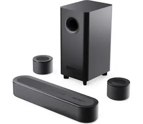 Majority Bowfell Halo čierna / 5.1 kanálový systém / 300W / HDMI / Bluetooth / USB / AUX
