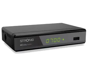 Strong SRT 8119 čierna / Digitálny tuner DVB-T/T2 / FHD / USB / HDMI / SCART / RCA