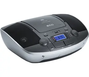 Rozbalené - ECG CDR 1000 U Titan / Rádiomagnetofón / FM PLL CD / AUX-in / diaľkové ovládanie / rozbalené
