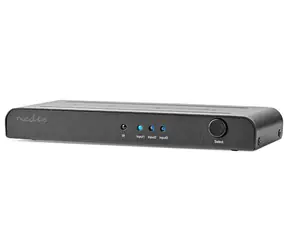 Nedis VSWI3473AT HDMI prepínač 3 vstupy na 1 výstup / 4K2K@60Hz / HDCP 2.2 diaľkový ovládač