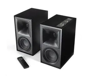 Klipsch The Fives - Black (1 pár) / Aktívne reproduktory / 160 W / HDMI | optický | RCA | 3.5 mm | USB | BT / 109 dB