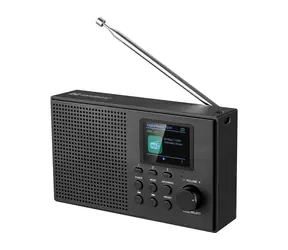 Sandberg Speaker Radio DAB+BT Recharge čierna / FM + DAB / 2000mAh / Bluetooth 