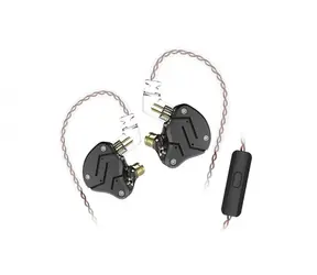 KZ ZSN Slúchadlá s mikrofónom (Black)