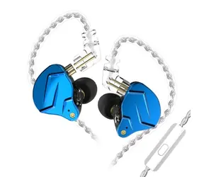KZ ZSN Pre X Slúchadlá s mikrofónom (Blue)