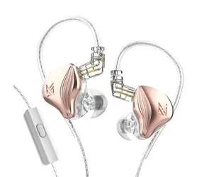 KZ ZEX Slúchadlá s mikrofónom (Rose Gold)