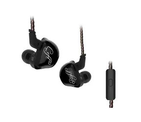 KZ ZSR Slúchadlá s mikrofónom (Black)