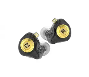 KZ - EDX Ultra slúchadlá s mikrofónom (Black/Gold)