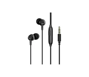 Havit E48P čierna / slúchadlá do uší s mikrofónom / jack 3.5mm