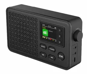 Rozbalené - Denver DAB-57 čierna / Rádio / FM / DAB+ / BT / AUX / rozbalené