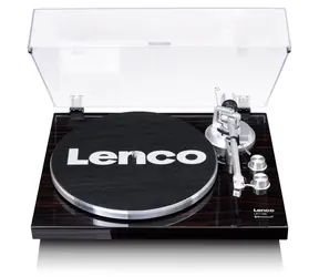 Zánovné - LENCO LBT-188 čierna / Gramofón / 33 & 45 RPM / USB / BT / RCA / predzosilňovač / zánovný