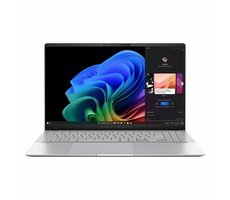 Asus Vivobook S 15 OLED strieborná / 15.6" 2880x1620 / Qualcomm Snapdragon X Elite / 16GB / 1TB SSD / Adreno GPU / W11H