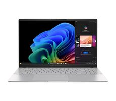 Asus Vivobook S 15 OLED strieborná / 15.6" 2880x1620 / Snapdragon X1E-78-100 / 32GB / 1TB SSD / Adreno / W11H