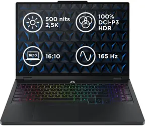 Lenovo Legion Pro 5 16IAX10 čierna / 16" WQXGA / Intel Core Ultra 9 275HX / 32GB / 1TB SSD / RTX 5070 8GB / W11H