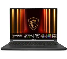 Rozbalené - MSI Stealth A16 AI+ A3XWHG-031CZ čierna / 16" QHD+ / AMD RYZEN AI 9 HX 370 / 32G / rozbalené