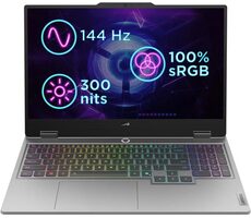 Rozbalené - Lenovo LOQ 15IRX10 sivá / 15.6" FHD / Intel Core 7-13650HX / 16GB / 512GB SSD / RTX 5060 8GB / W11H ENG / rozbalené
