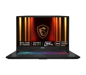 MSI Katana 17 HX B14WGK-282CZ čierna / 17.3 "FHD / Intel Core i7-14650HX / 16GB RAM / 1TB SSD / RTX 5070 8GB / W11H