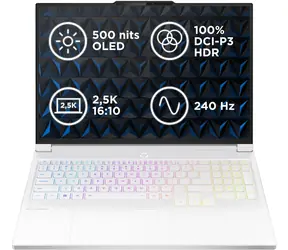 Rozbalené - Lenovo Legion 7 16IAX10 biela / 16" WQXGA / Intel Core Ultra 9 275HX / 32GB / 2TB SSD / RTX 5070 8GB / Bez OS / rozbalené