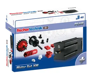 Fischertechnik PLUS 505282 Motor Set XM / Silný prevodový motor k modelom / od 7 rokov