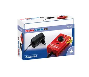 Fischertechnik PLUS Power Set / Zásuvkový napájací zdroj k modelom / od 7 rokov