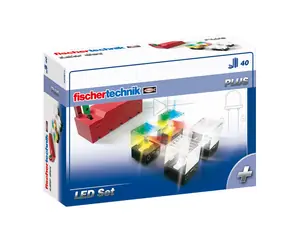 Fischertechnik PLUS Led Set / Sada svetiel / od 7 rokov / 40 dielov