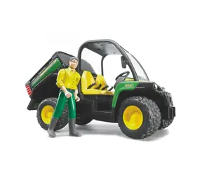 Bruder 02490 John Deere Gator XUV 855D s vodičom / 1:16 / od 3 rokov