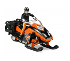 Bruder 63101 Snežný skúter s vodičom / 1:16 / od 3 rokov