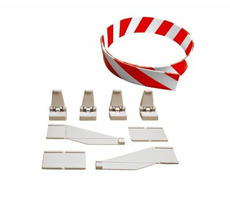 Carrera 85220 EVO | D132 | D124 - Mantinel + držiaky na mantinel - Dĺžka 3 m