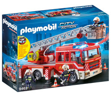 Playmobil® City Action 9463 Hasičské auto s rebríkom /od 4 rokov