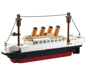 Sluban Titanic M38-B0576 Titanic malý / LEGO - kompatibilný / Počet dielikov: 194 / od 6 rokov