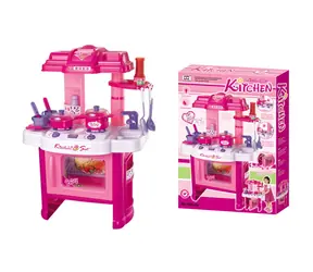 G21 Kuchynka DELICACY s príslušenstvom ružová / Rozmery 42.5 x 28 x 62 cm / od 3 rokov