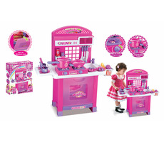 G21 Kuchynka Superior s príslušenstvom ružová / Rozmery 66 x 74.5 x 32.5 cm / od 3 rokov