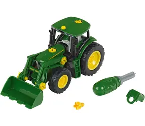 Theo Klein 3903 Traktor John Deere s predným nakladačom a závažím / 1:24 / od 3 rokov
