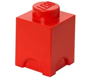 Lego Storage 40011730 Úložný box 125x125x180mm - červená