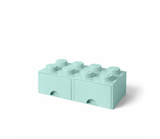 Room Copenhagen 40061742 Úložný box so šuplíkom 250x500x180mm - aqua