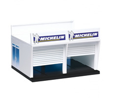 Carrera 21104 EVO | D132 - Budovy - Pit stop (Boxy pre autá)